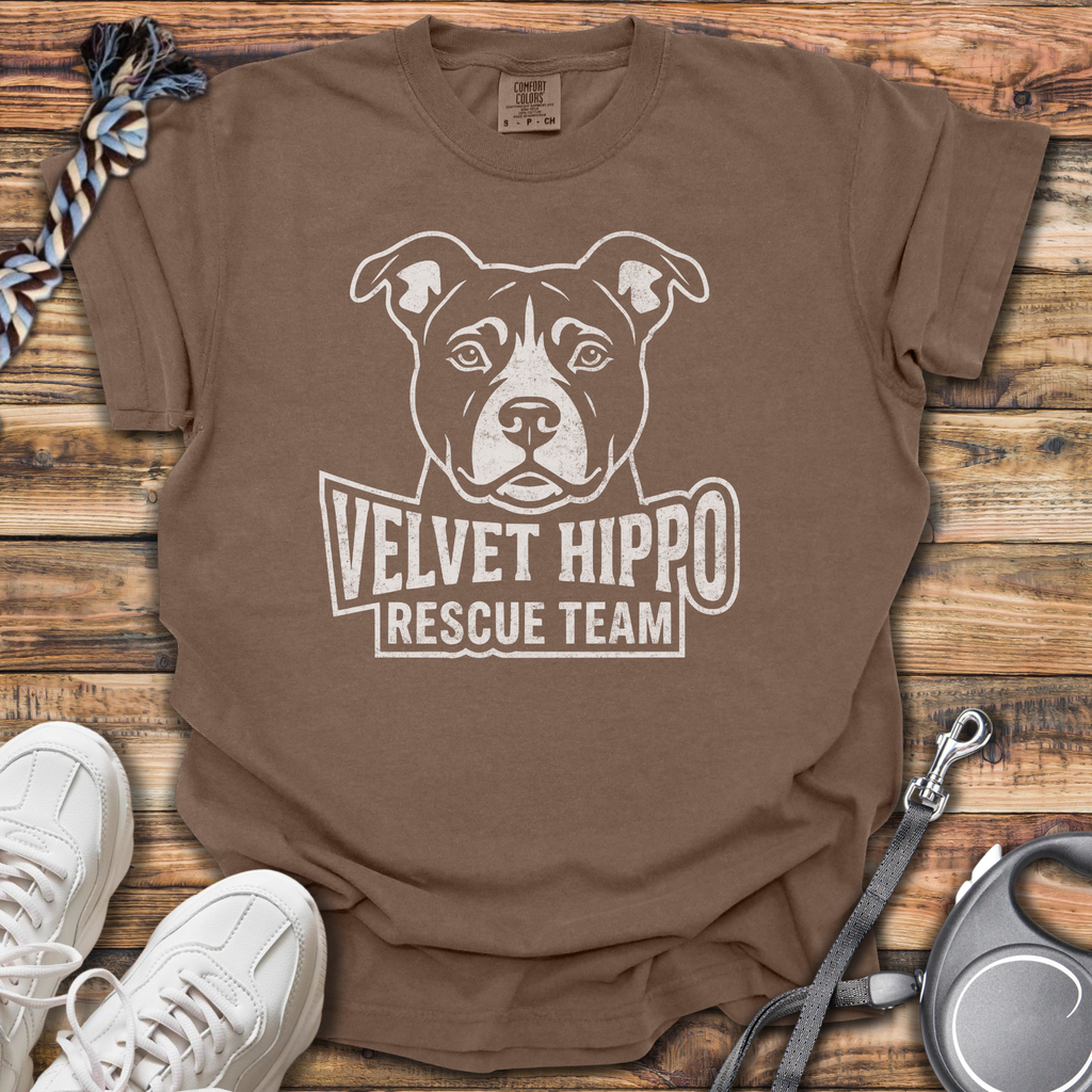 Velvet Hippo Rescue Team T-Shirt