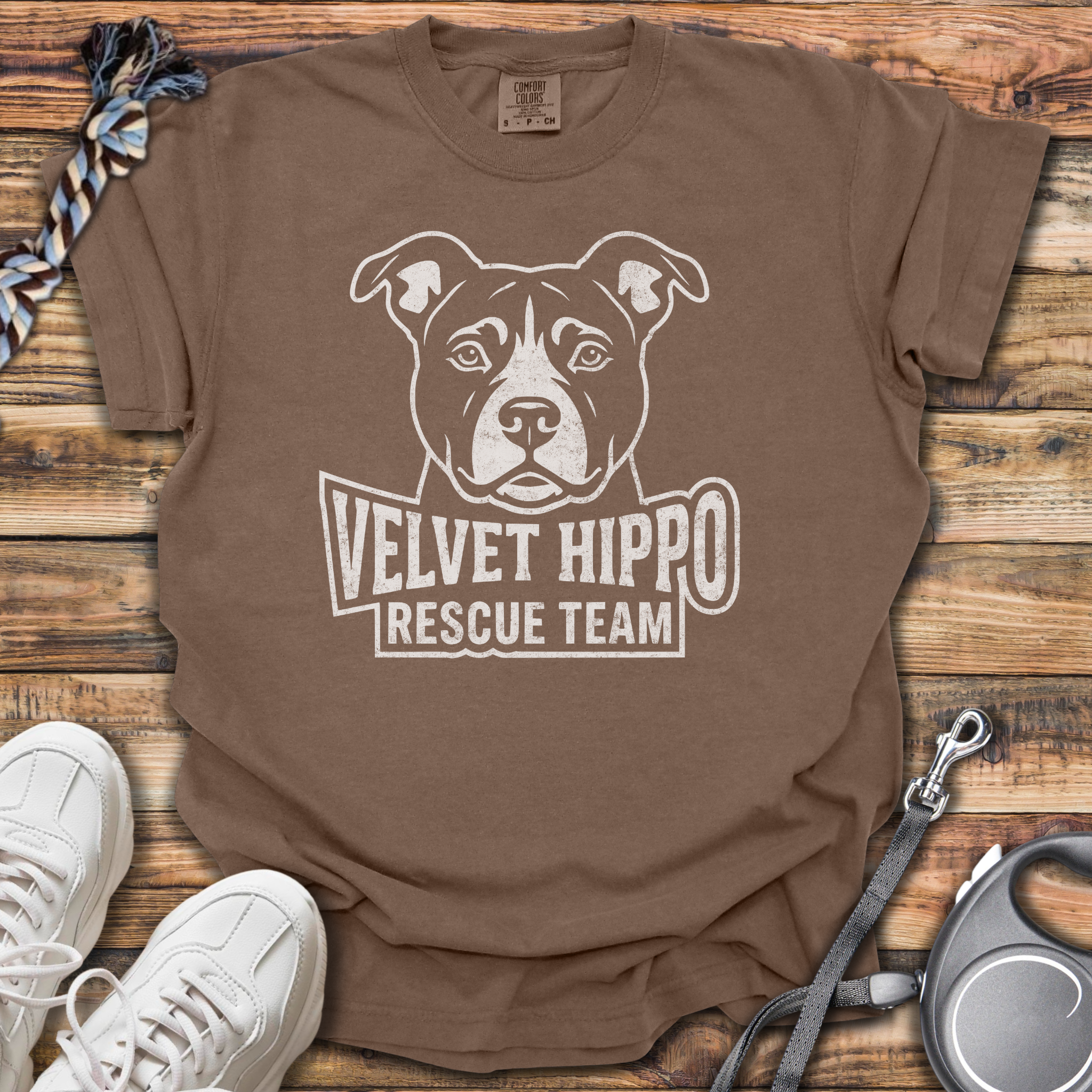 Velvet Hippo Rescue Team T-Shirt
