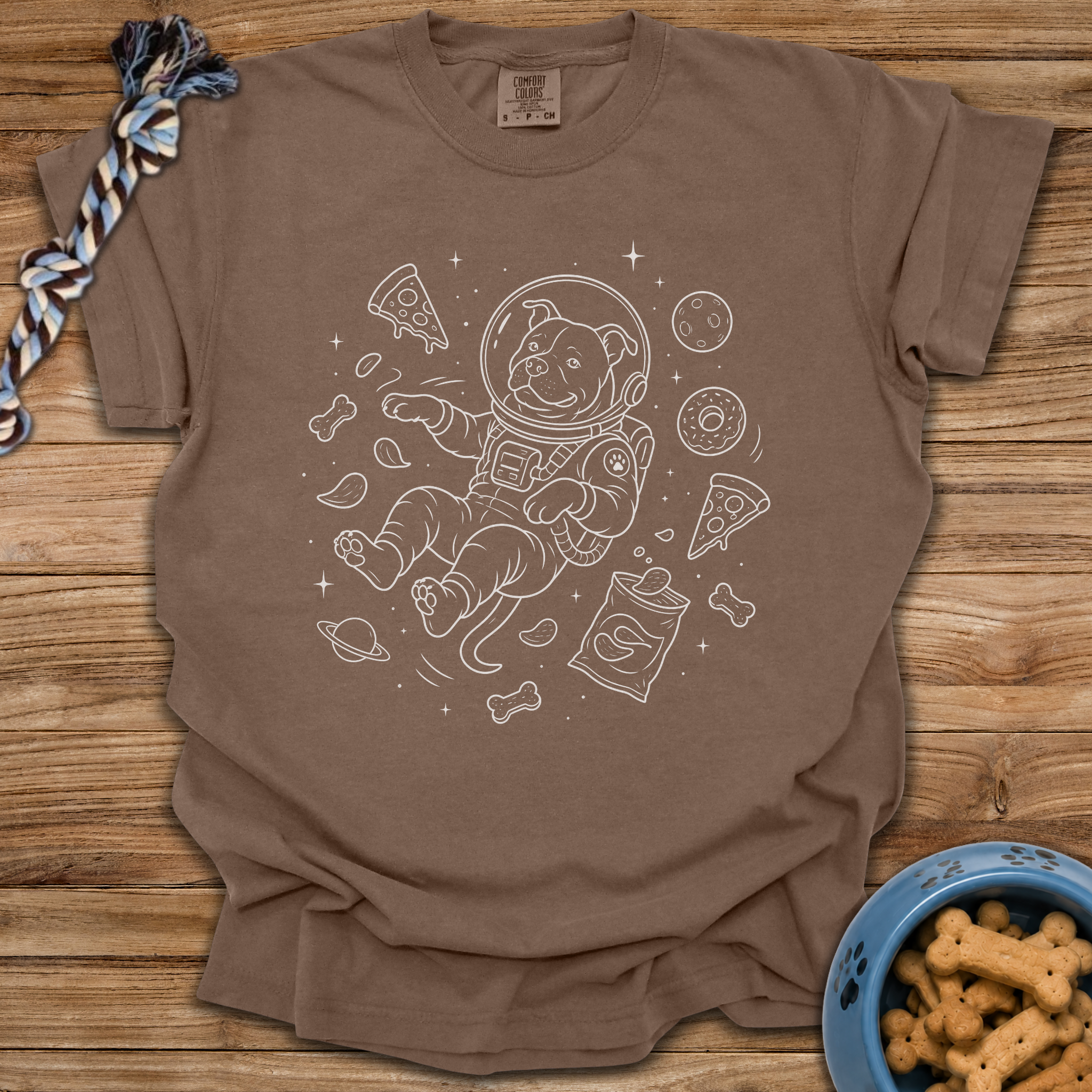 Pittie Astronaut T-Shirt