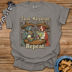 Tacos Margaritas Repeat T-Shirt