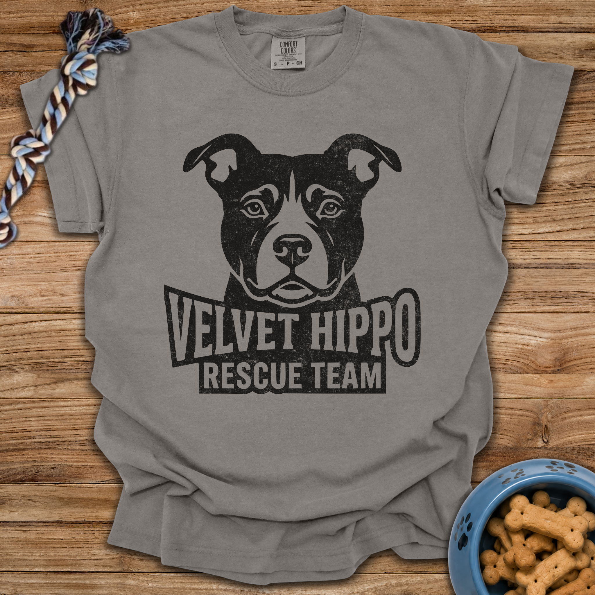 Velvet Hippo Rescue Team T-Shirt