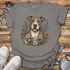 Pittie Wildflowers T-Shirt