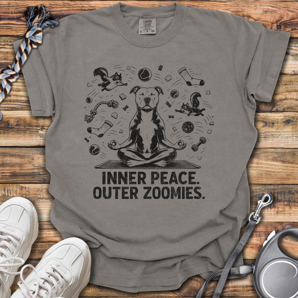 Inner Peace Outer Zoomies T-Shirt