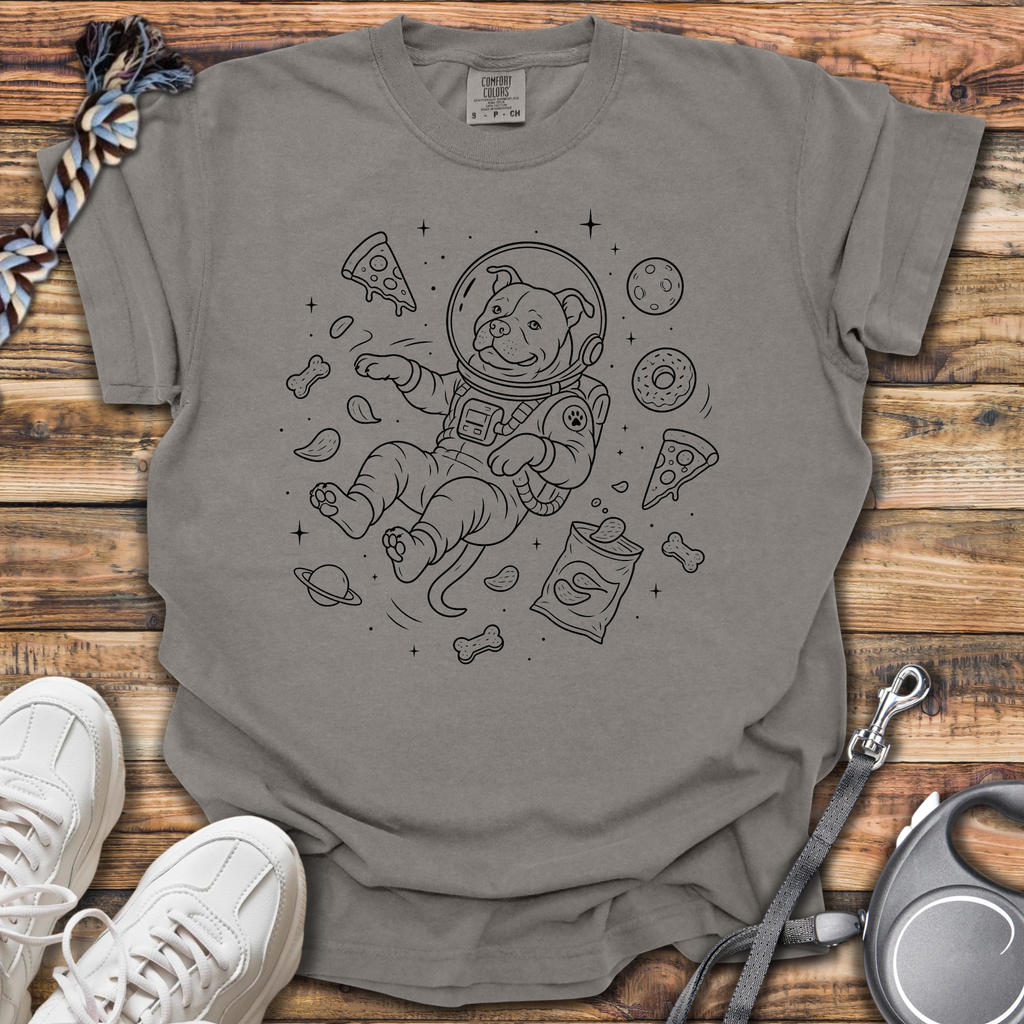 Pittie Astronaut T-Shirt