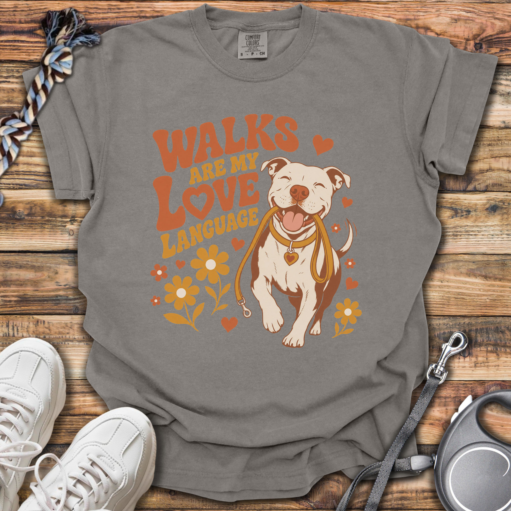 Walks Are My Love Language T-Shirt