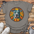 Stained Glass Pitbull T-Shirt