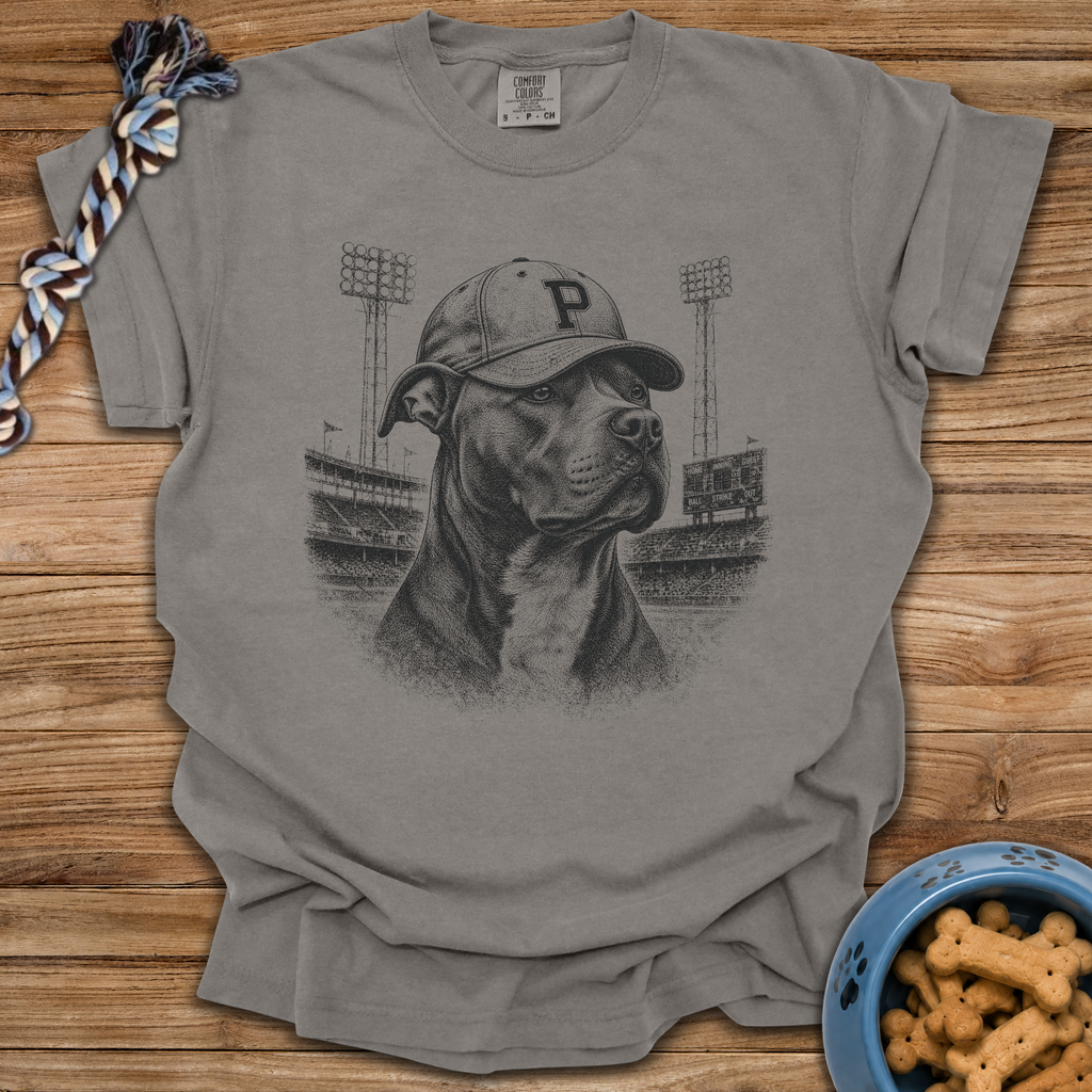 Vintage Pitbull Baseball T-Shirt