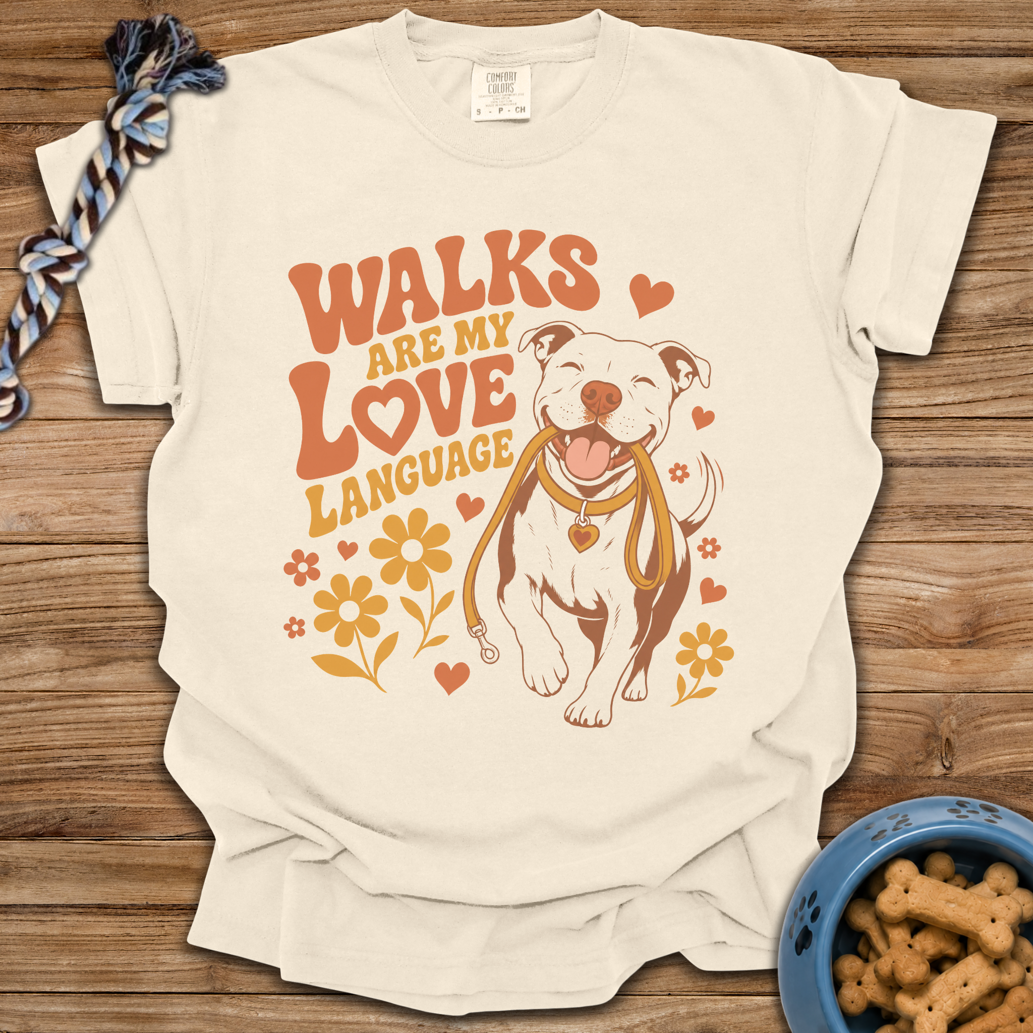Walks Are My Love Language T-Shirt