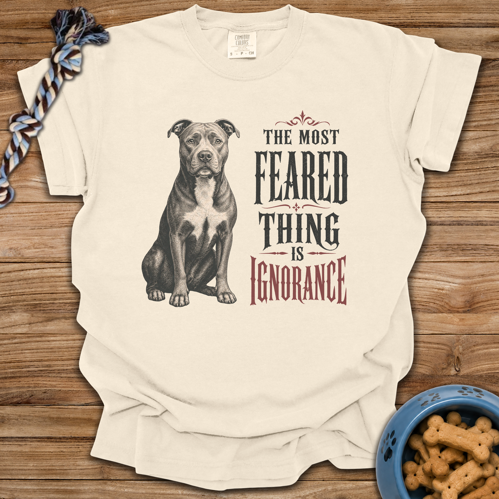 Most Feared Thing Is Ignorance T-Shirt