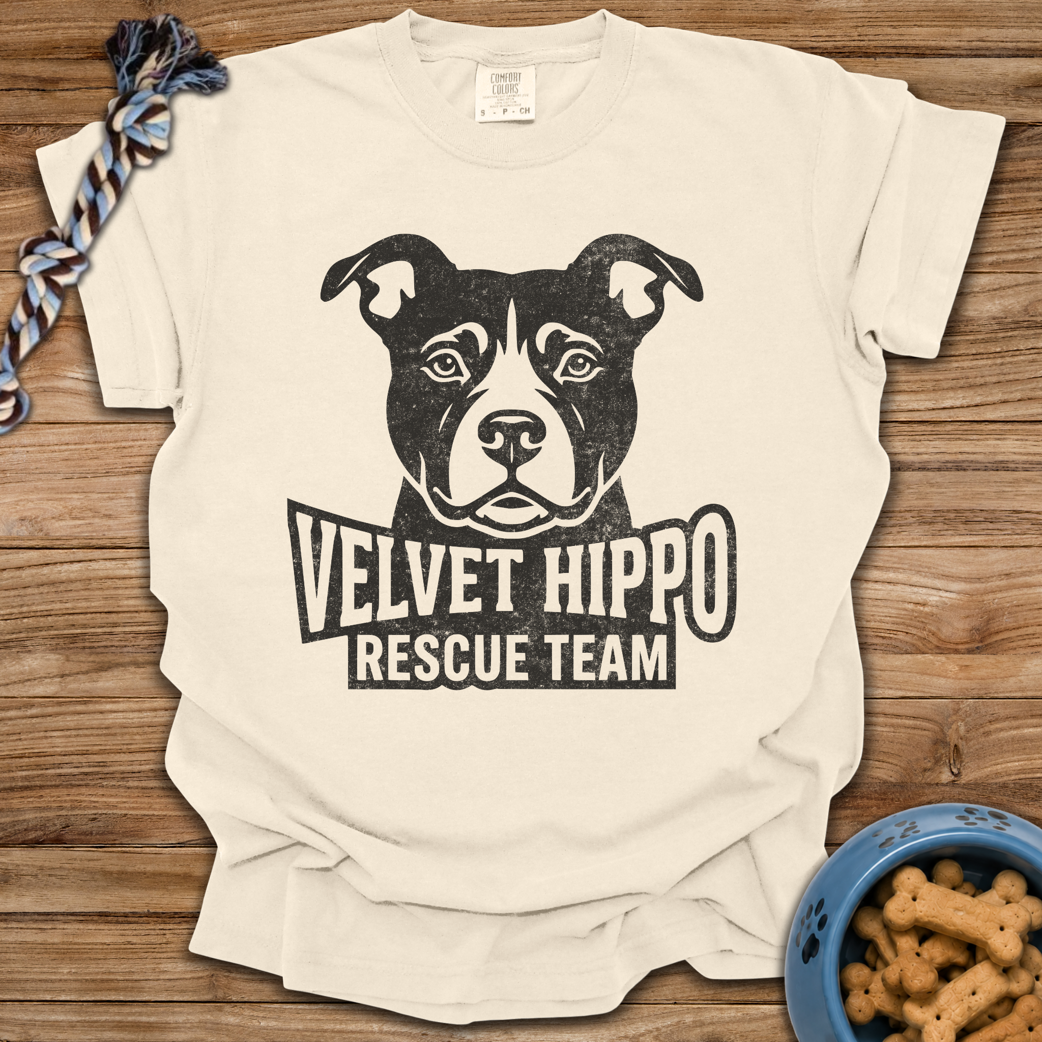 Velvet Hippo Rescue Team T-Shirt