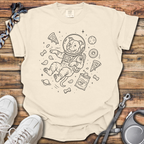 Pittie Astronaut T-Shirt