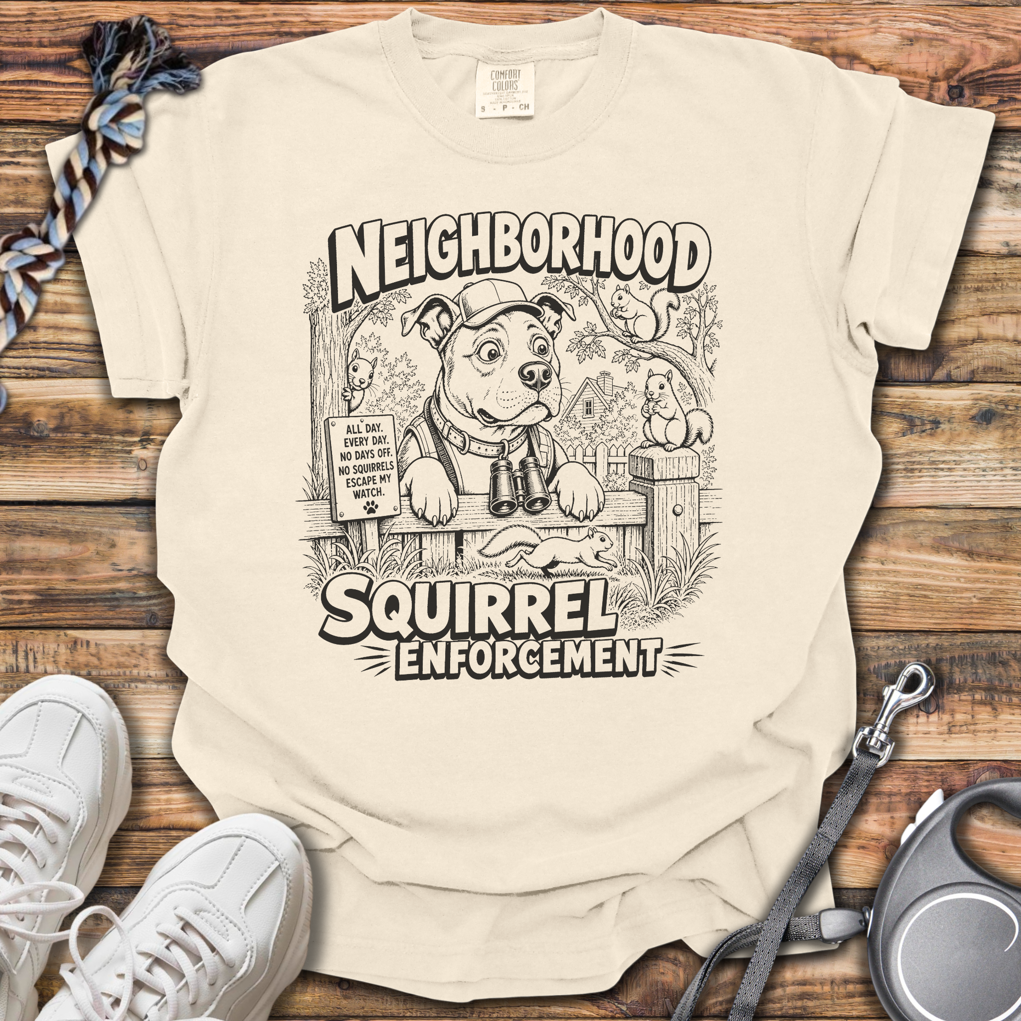 Neighborhood Squirrel Enforcement T-Shirt