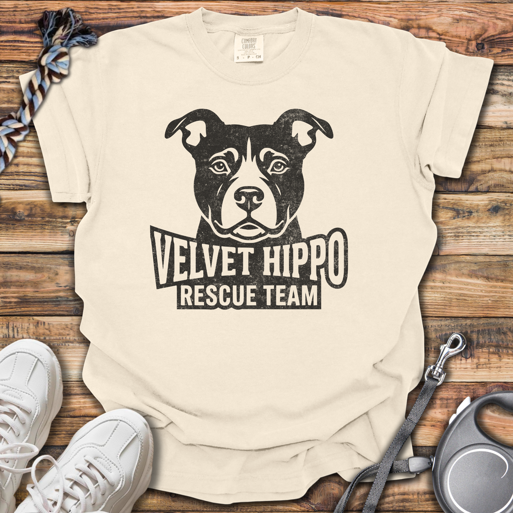 Velvet Hippo Rescue Team T-Shirt