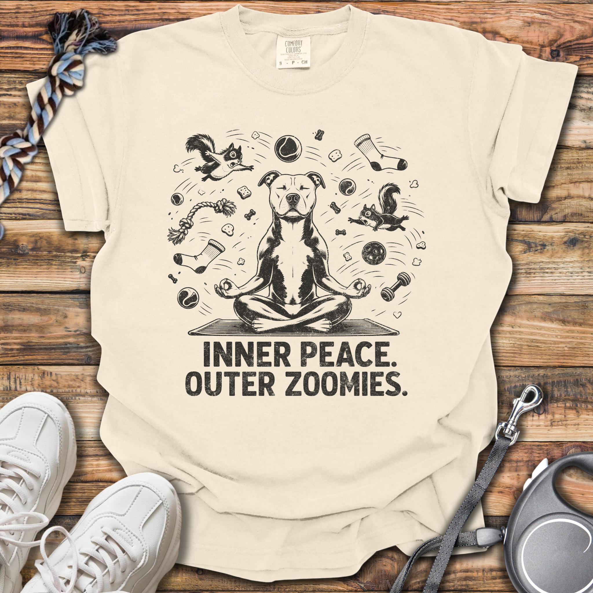 Inner Peace Outer Zoomies T-Shirt