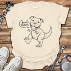 Pittiesaurus I Heard Snaccs T-Shirt