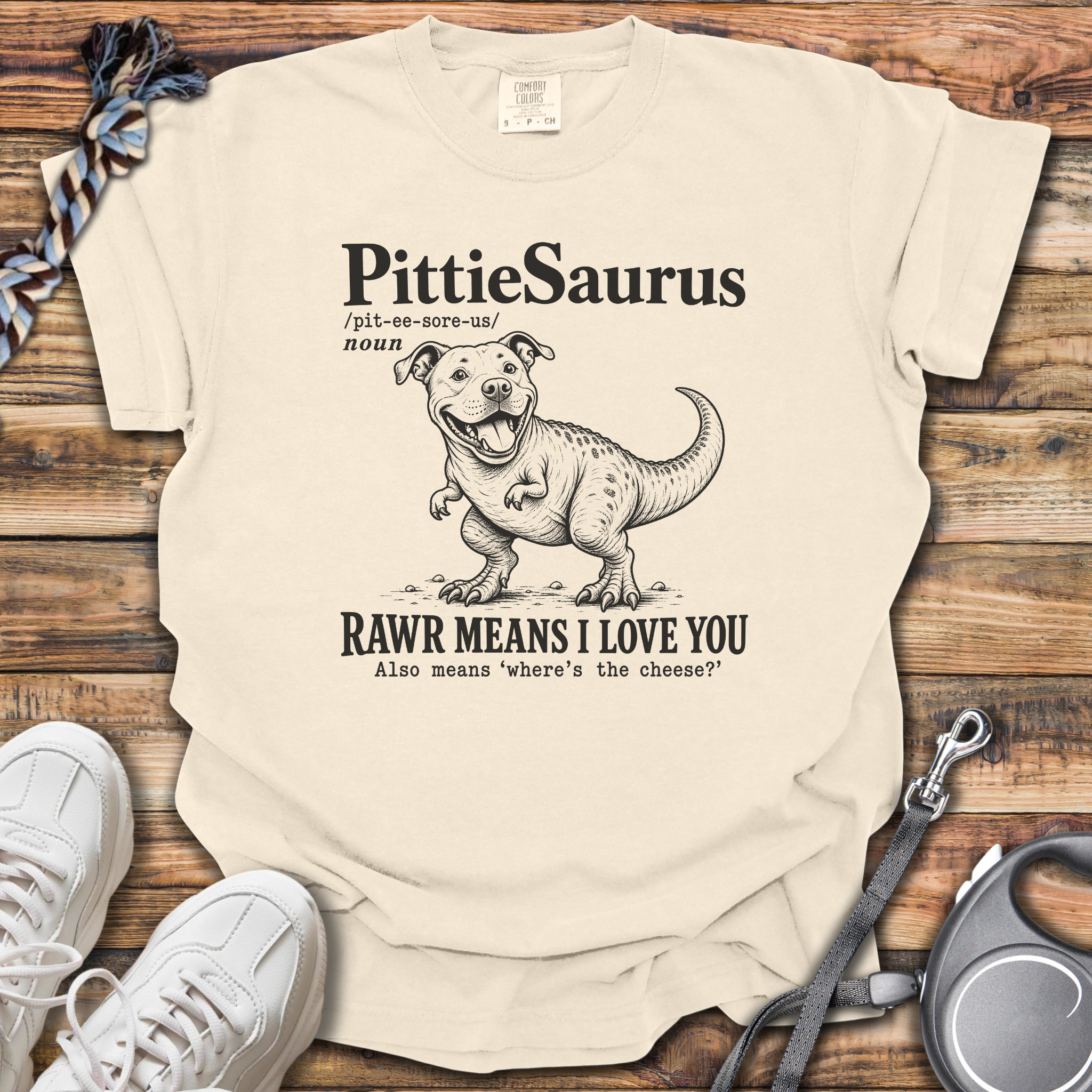 Pittiesaurus Rawr T-Shirt