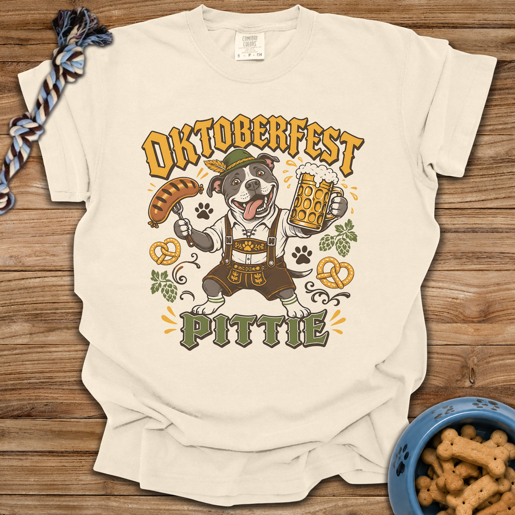 Oktoberfest Pittie T-Shirt