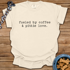Fueled By Coffee And Pittie Love T-Shirt