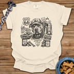 Route 66 Pittie T-Shirt