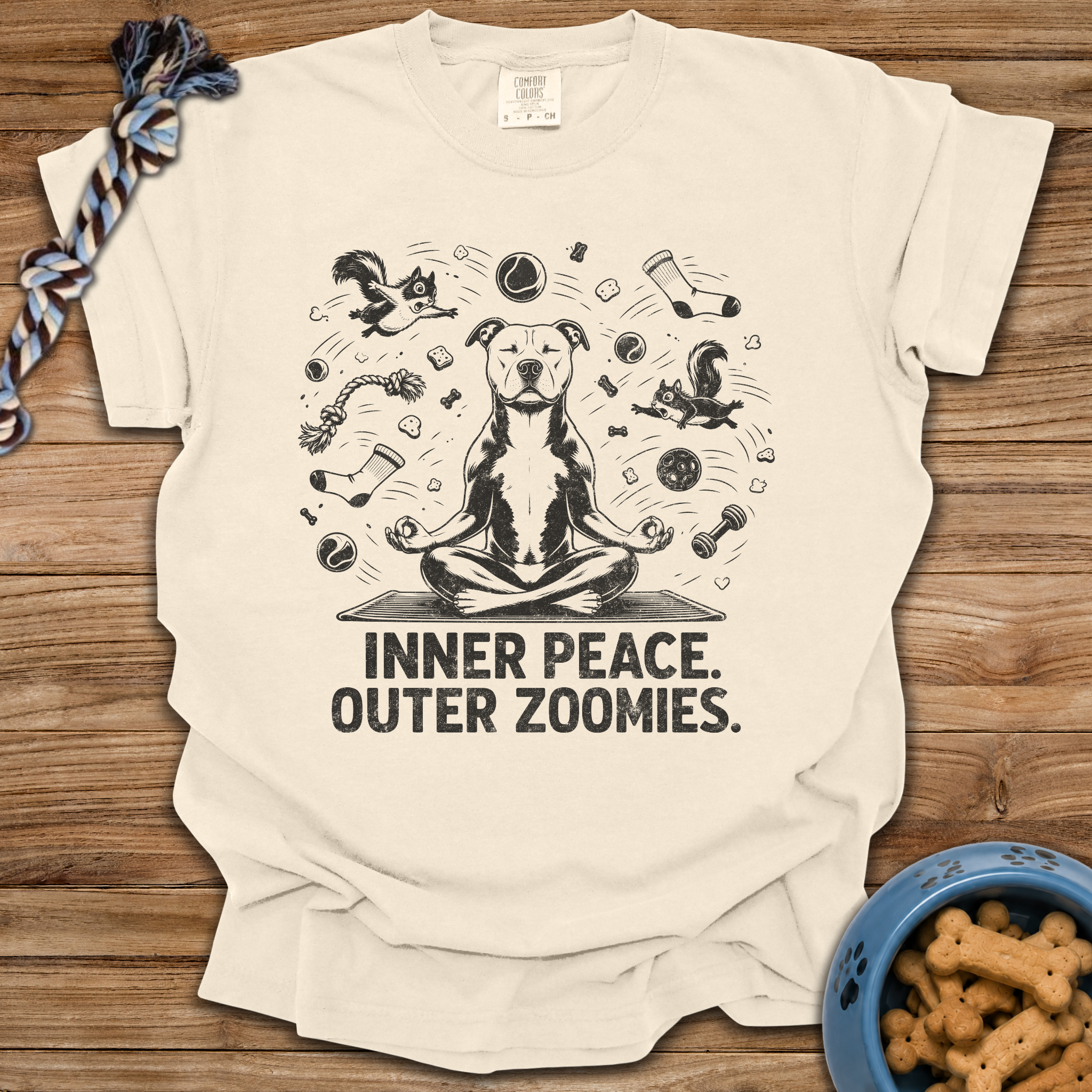 Inner Peace Outer Zoomies T-Shirt