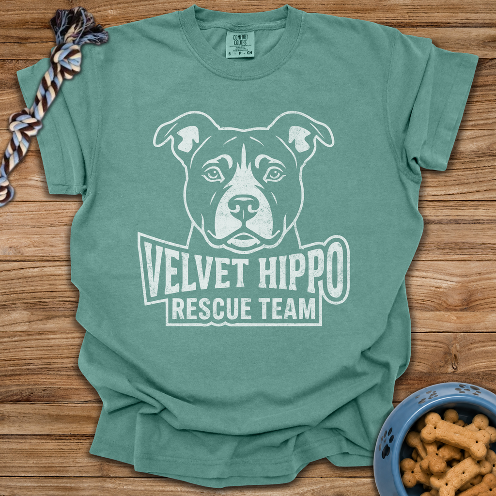 Velvet Hippo Rescue Team T-Shirt