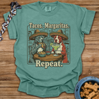 Tacos Margaritas Repeat T-Shirt