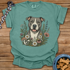 Pittie Wildflowers T-Shirt