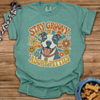Stay Groovy Adopt Pitties T-Shirt