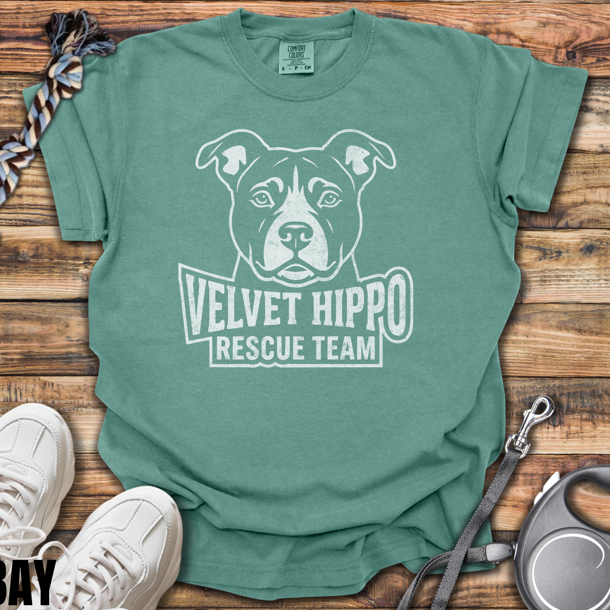 Velvet Hippo Rescue Team T-Shirt