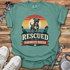 Rescued Is My Favorite Breed T-Shirt