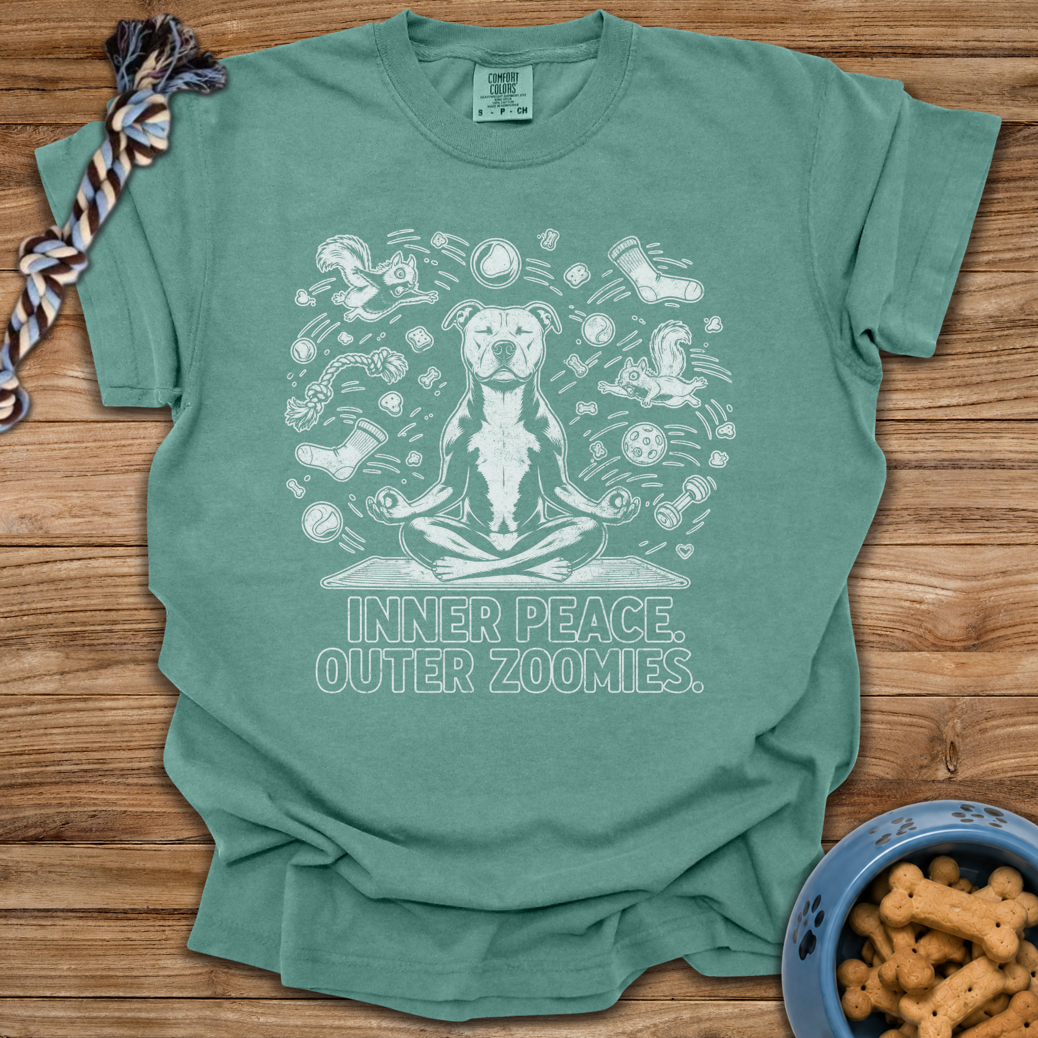 Inner Peace Outer Zoomies T-Shirt