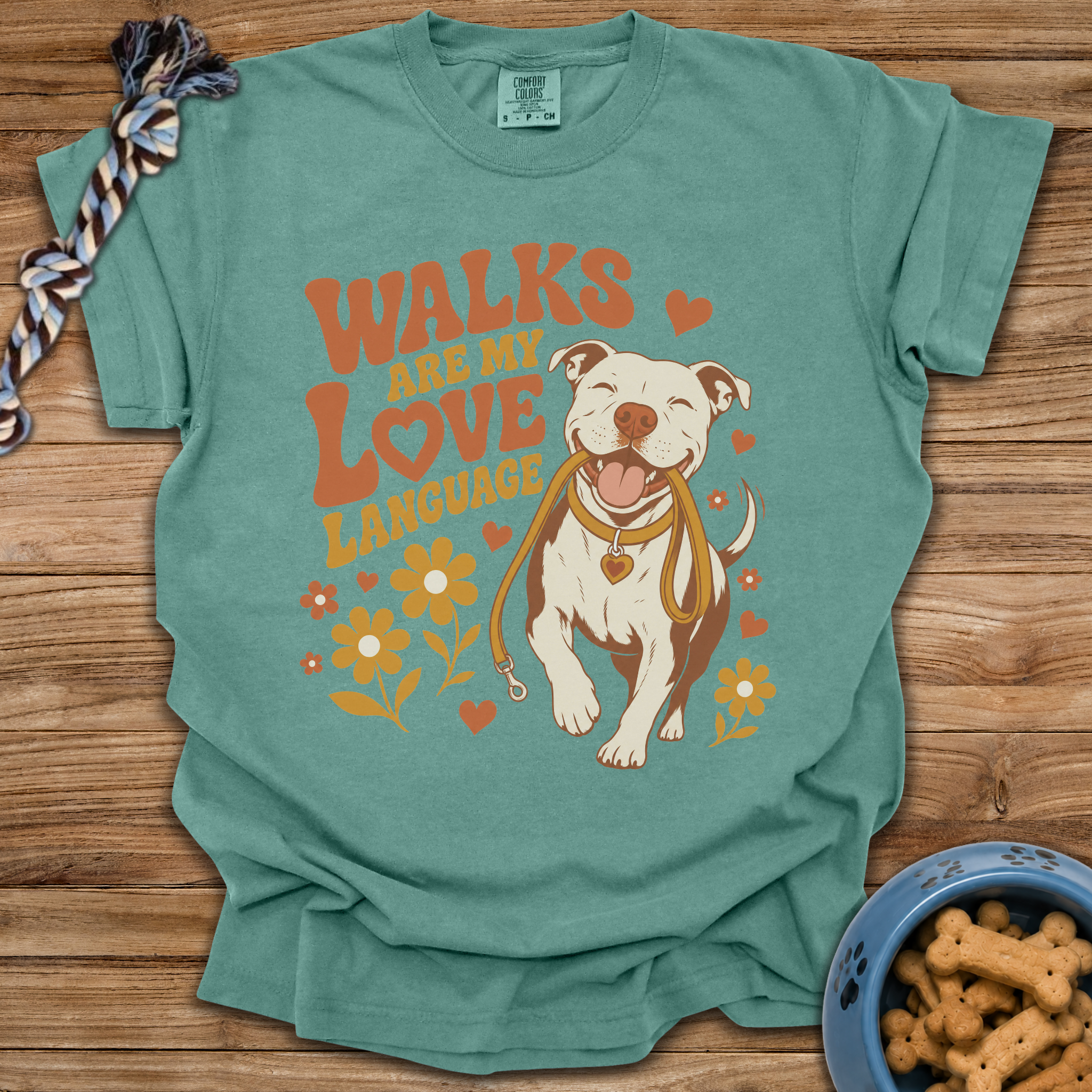 Walks Are My Love Language T-Shirt