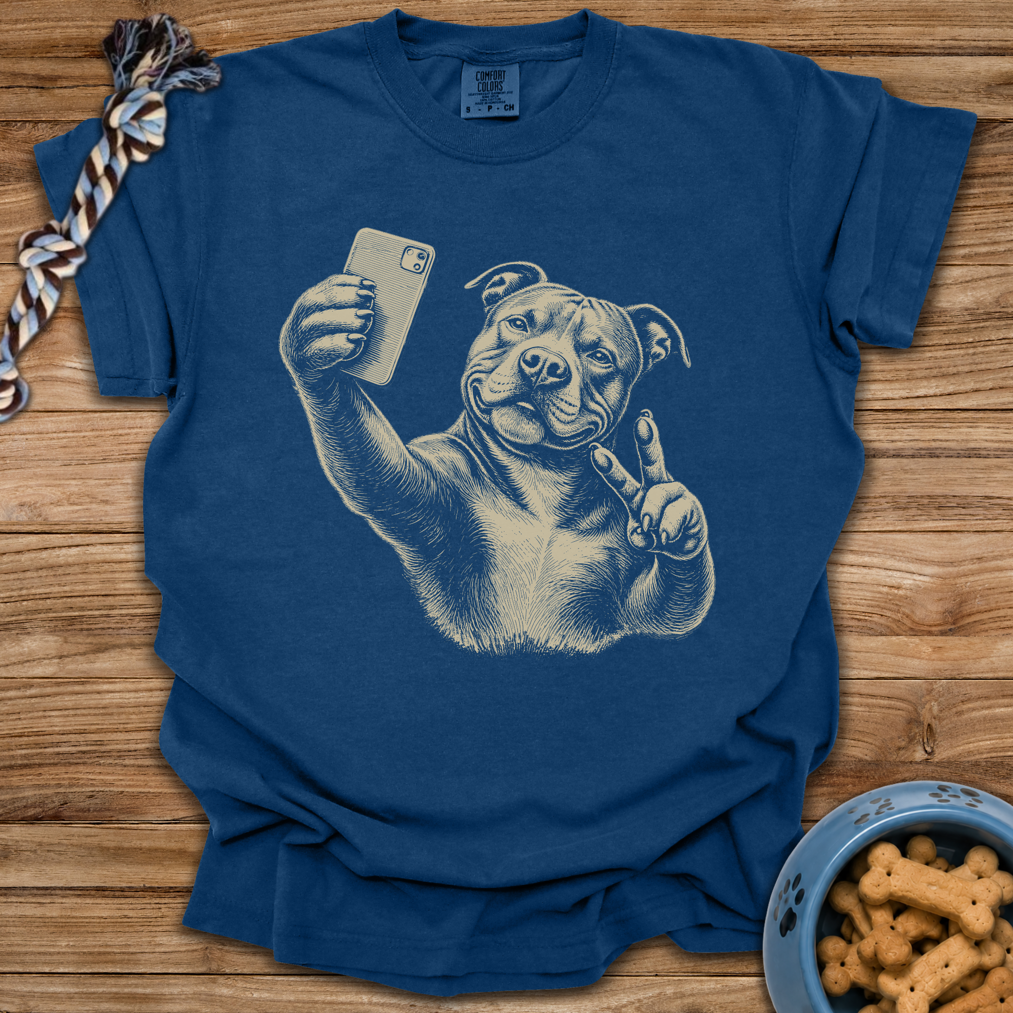 Pibble Selfie T-Shirt