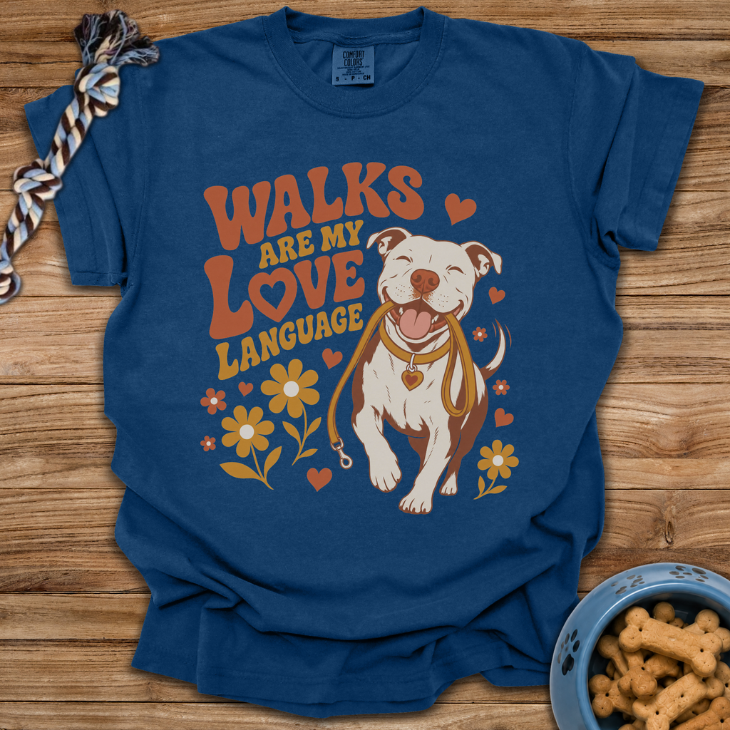 Walks Are My Love Language T-Shirt
