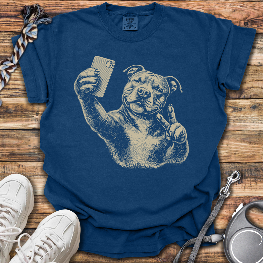 Pibble Selfie T-Shirt