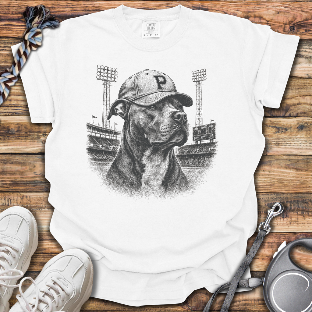 Vintage Pitbull Baseball T-Shirt